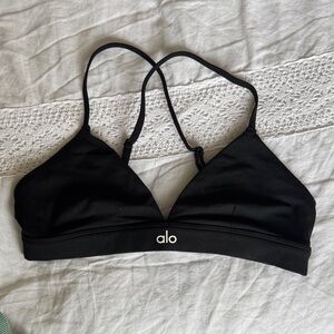 ALO Yoga Black Sports Bra